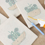 Floral Plants 1 | Mini Punch Needle Kit