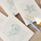 Sea Animals 11 | Mini Punch Needle Kit