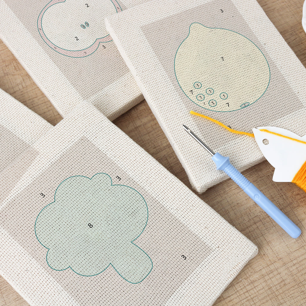 Fruits & Vegetables 17 | Mini Punch Needle Kit