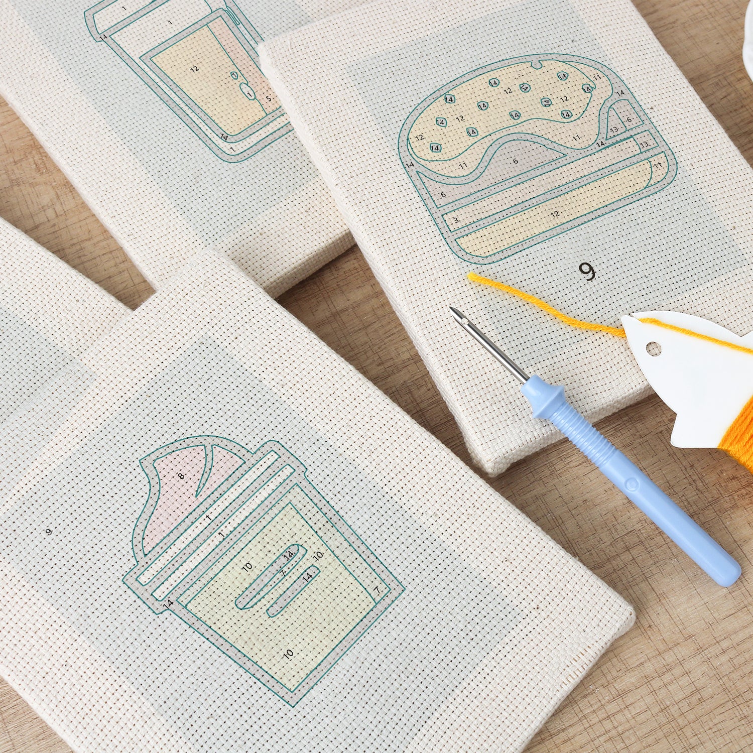 Snacks & Desserts 17 | Mini Punch Needle Kit