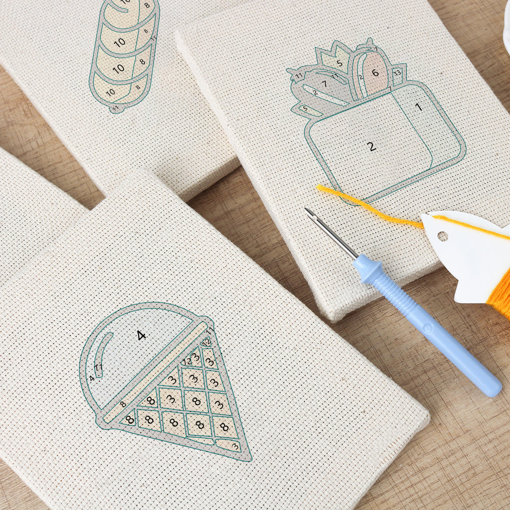 Snacks & Desserts 7 | Mini Punch Needle Kit