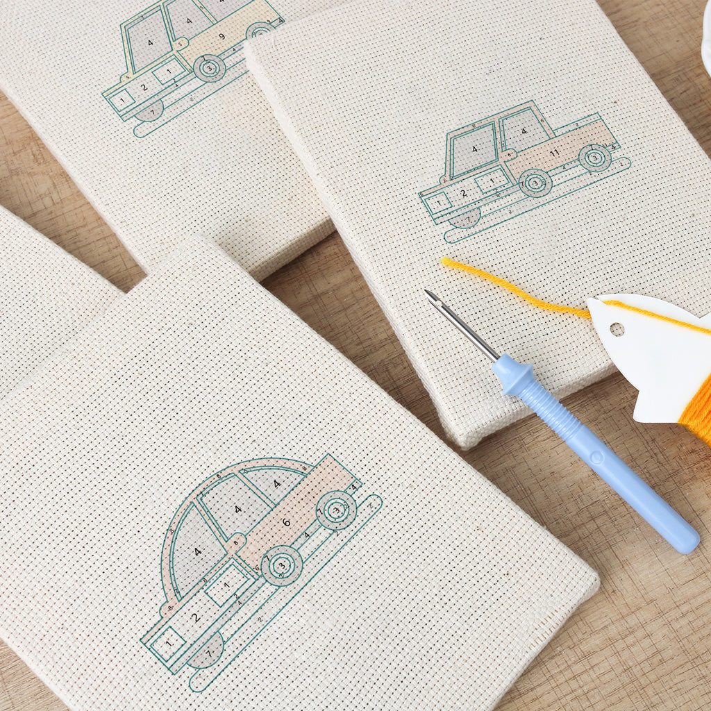 Traffic & Road Signs 2 | Mini Punch Needle Kit