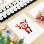 5 Postcards – Christmas Set | Paint by Number