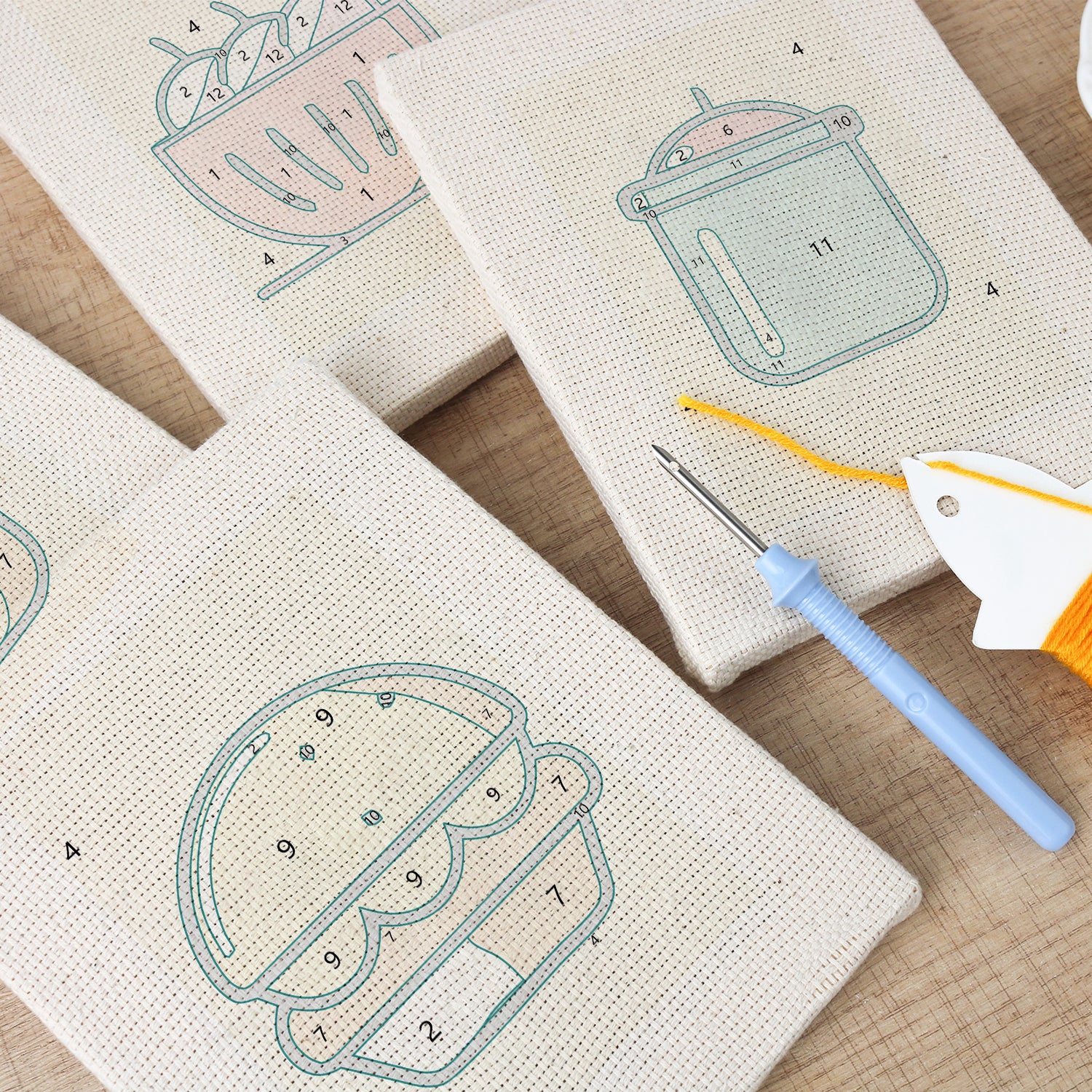 Fast Food 1 | Mini Punch Needle Kit