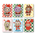 6 Mini Paintings - Christmas Dolls Set