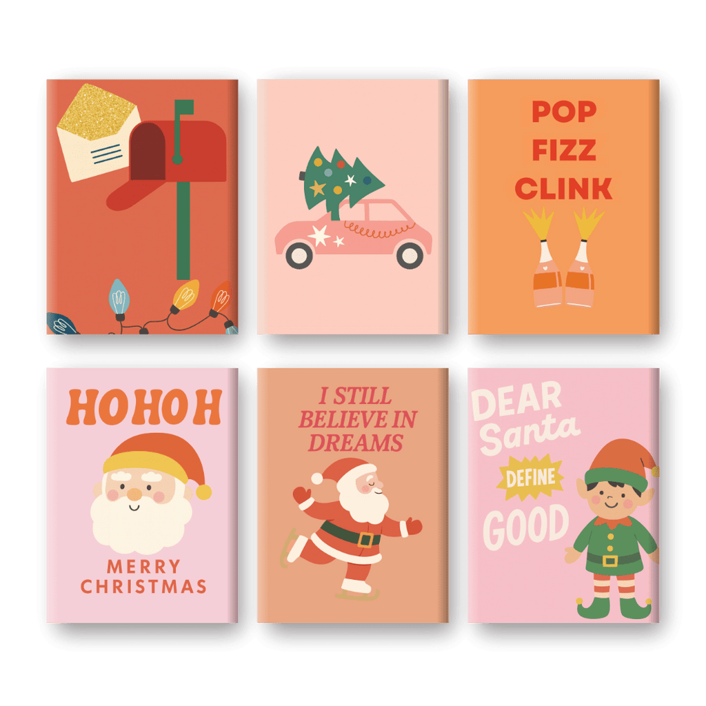 6 Mini Paintings | Christmas Dreams Set