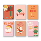 6 Mini Paintings | Christmas Dreams Set