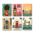 6 Mini Paintings - London Set