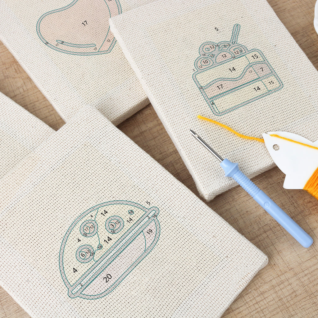 Snacks & Desserts 29 | Mini Punch Needle Kit