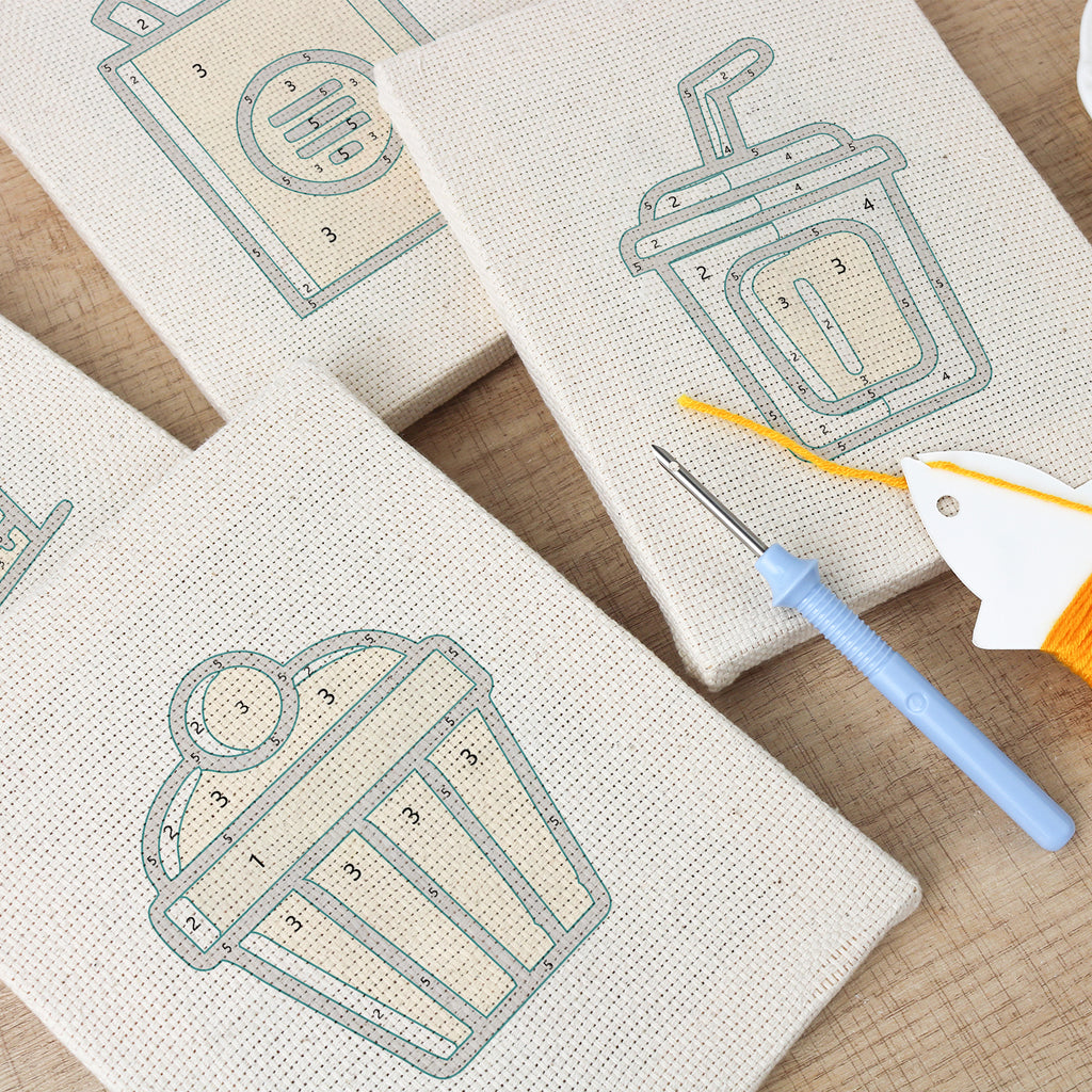 Fast Food 6 | Mini Punch Needle Kit