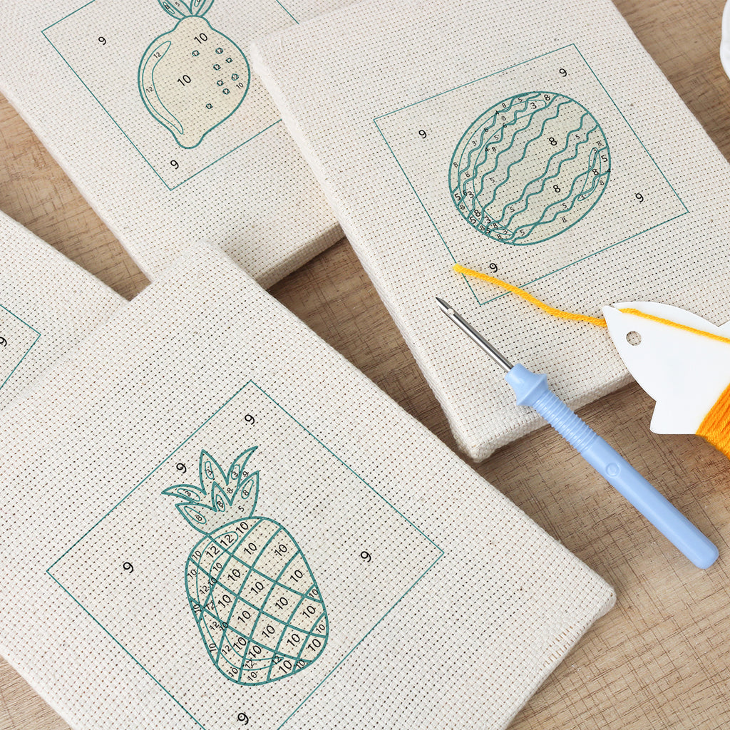 Fruits & Vegetables 27 | Mini Punch Needle Kit