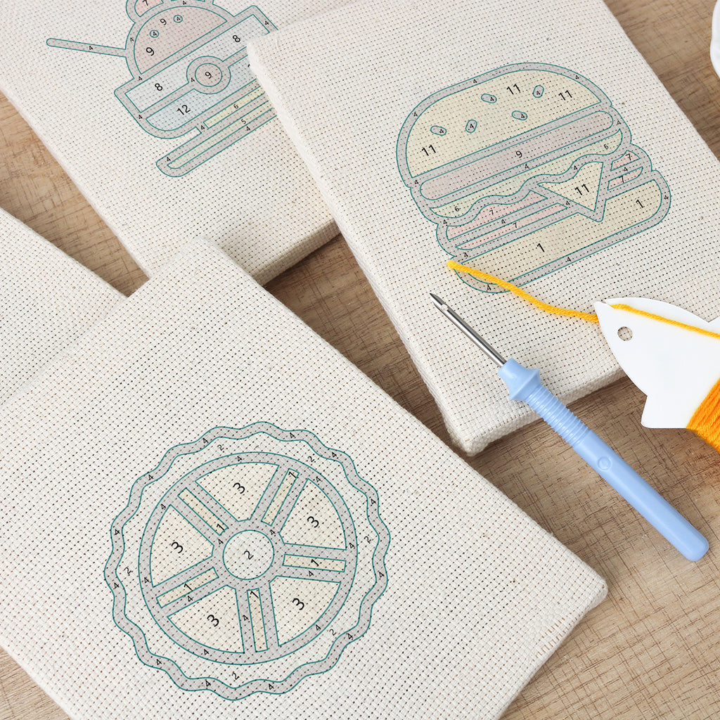 Fast Food 3 | Mini Punch Needle Kit