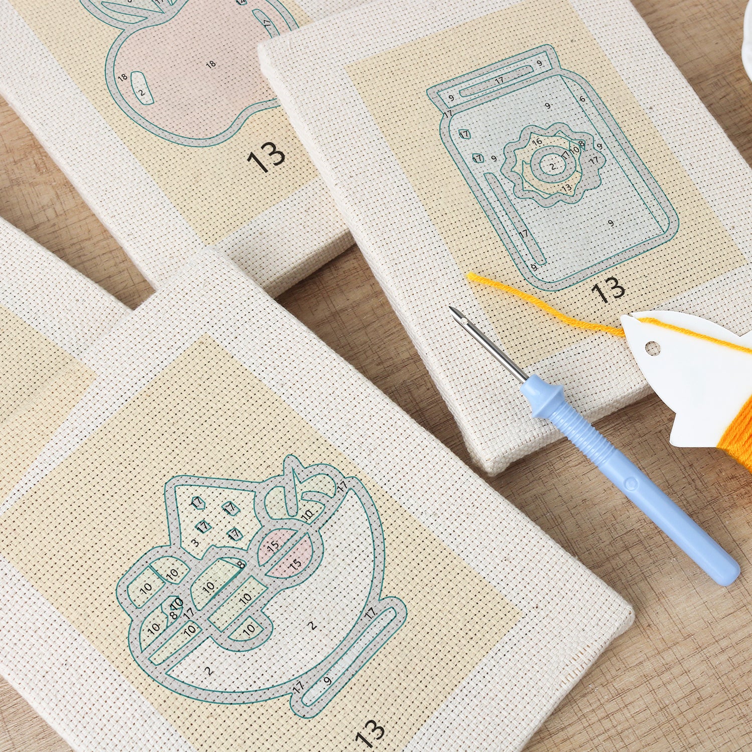 Snacks & Desserts 22 | Mini Punch Needle Kit