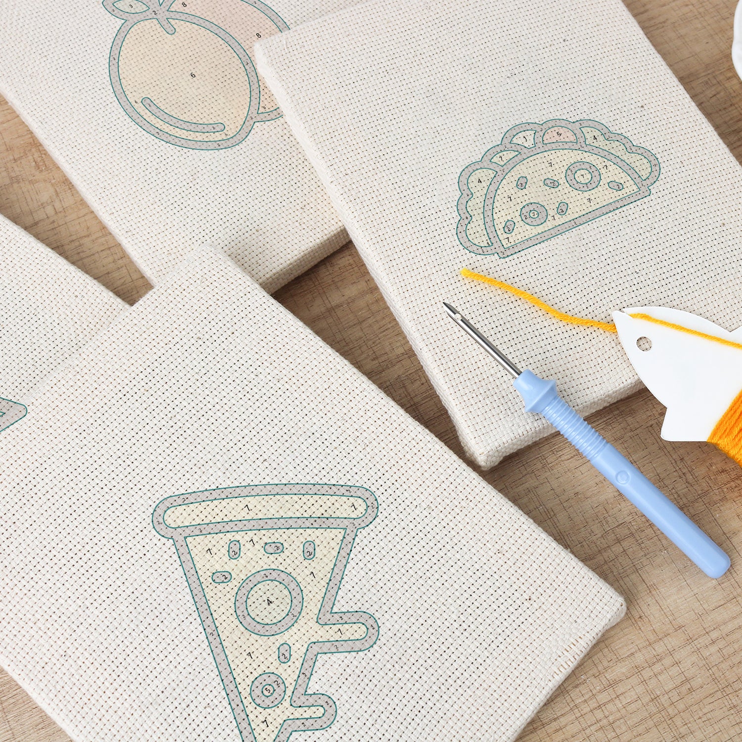 Fast Food 9 | Mini Punch Needle Kit