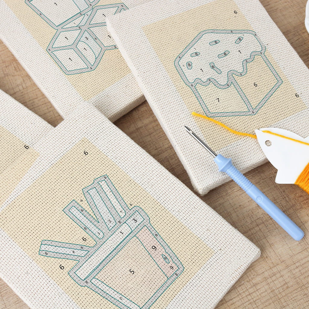 Snacks & Desserts 25 | Mini Punch Needle Kit