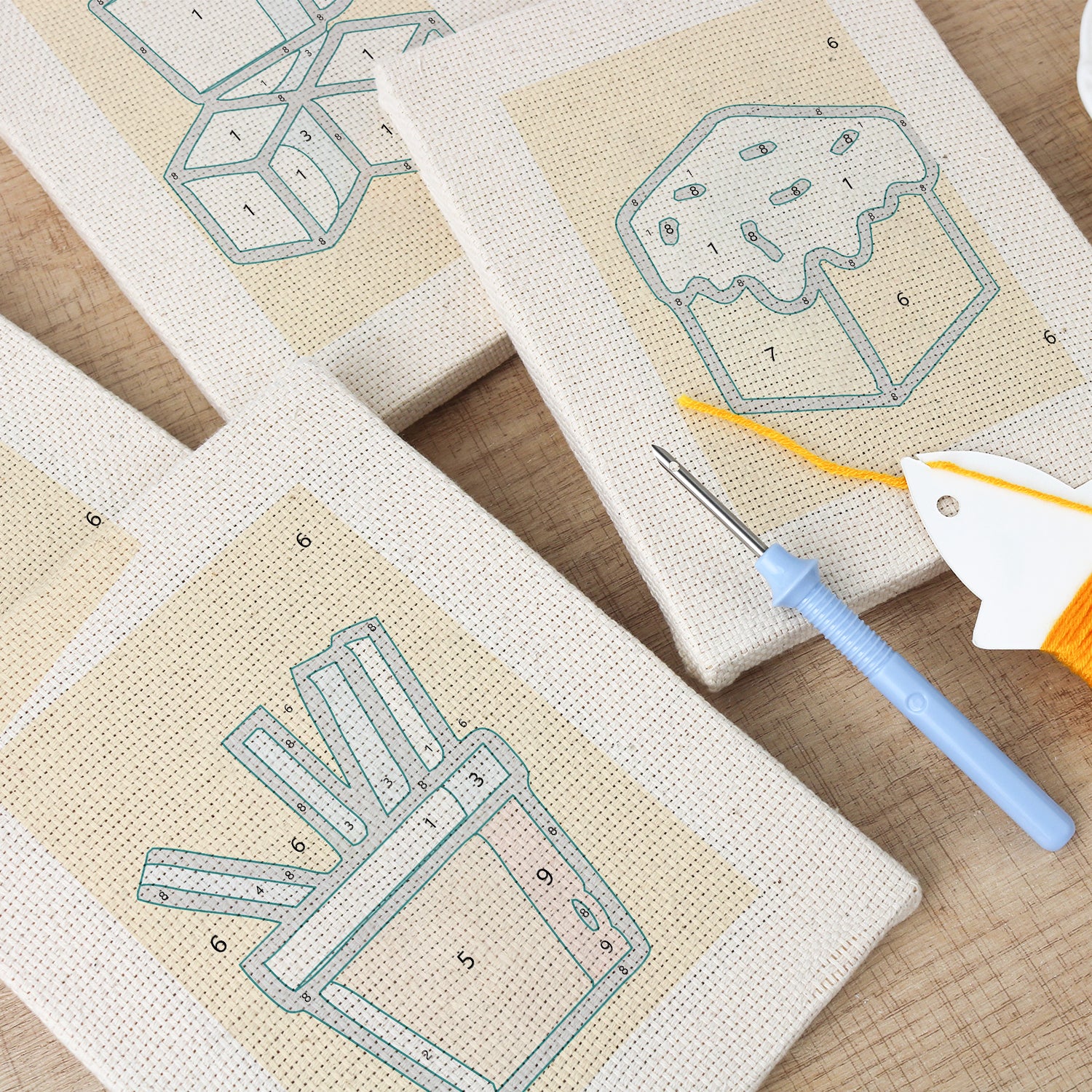 Snacks & Desserts 25 | Mini Punch Needle Kit