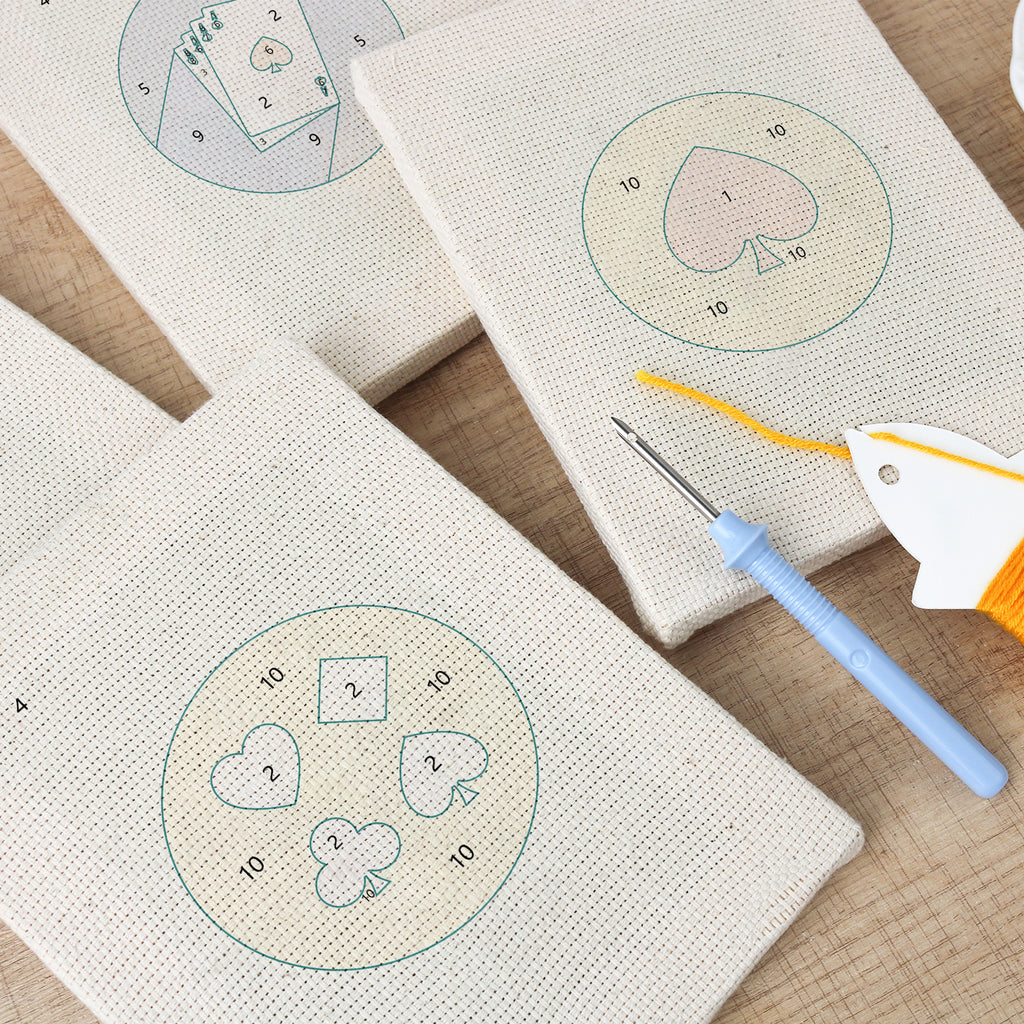 Playing Cards 2 | Mini Punch Needle Kit