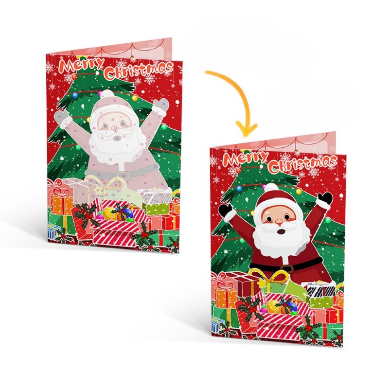 Paint by Numbers Christmas Cards 2 - 6 Pieces