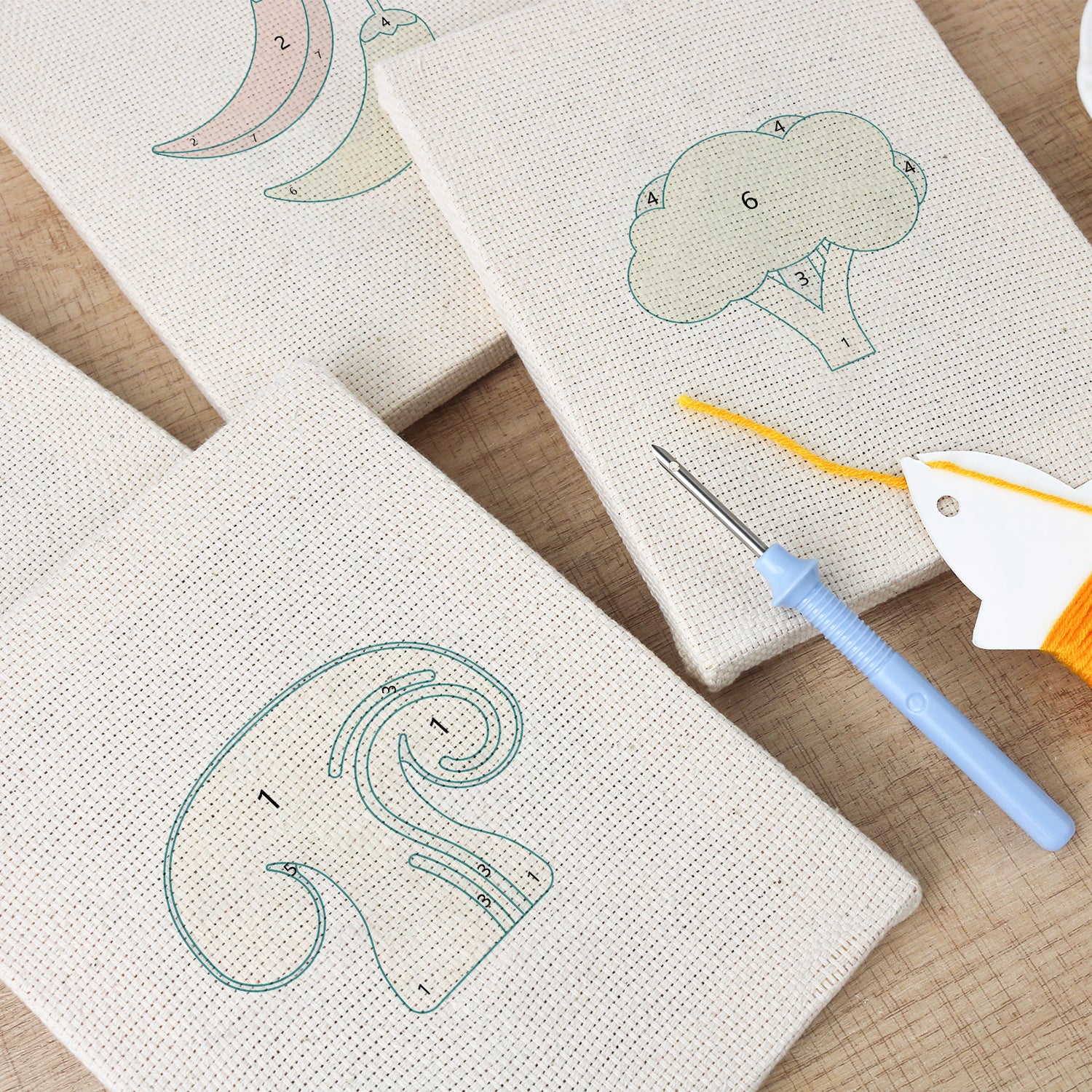 Fruits & Vegetables 29 | Mini Punch Needle Kit