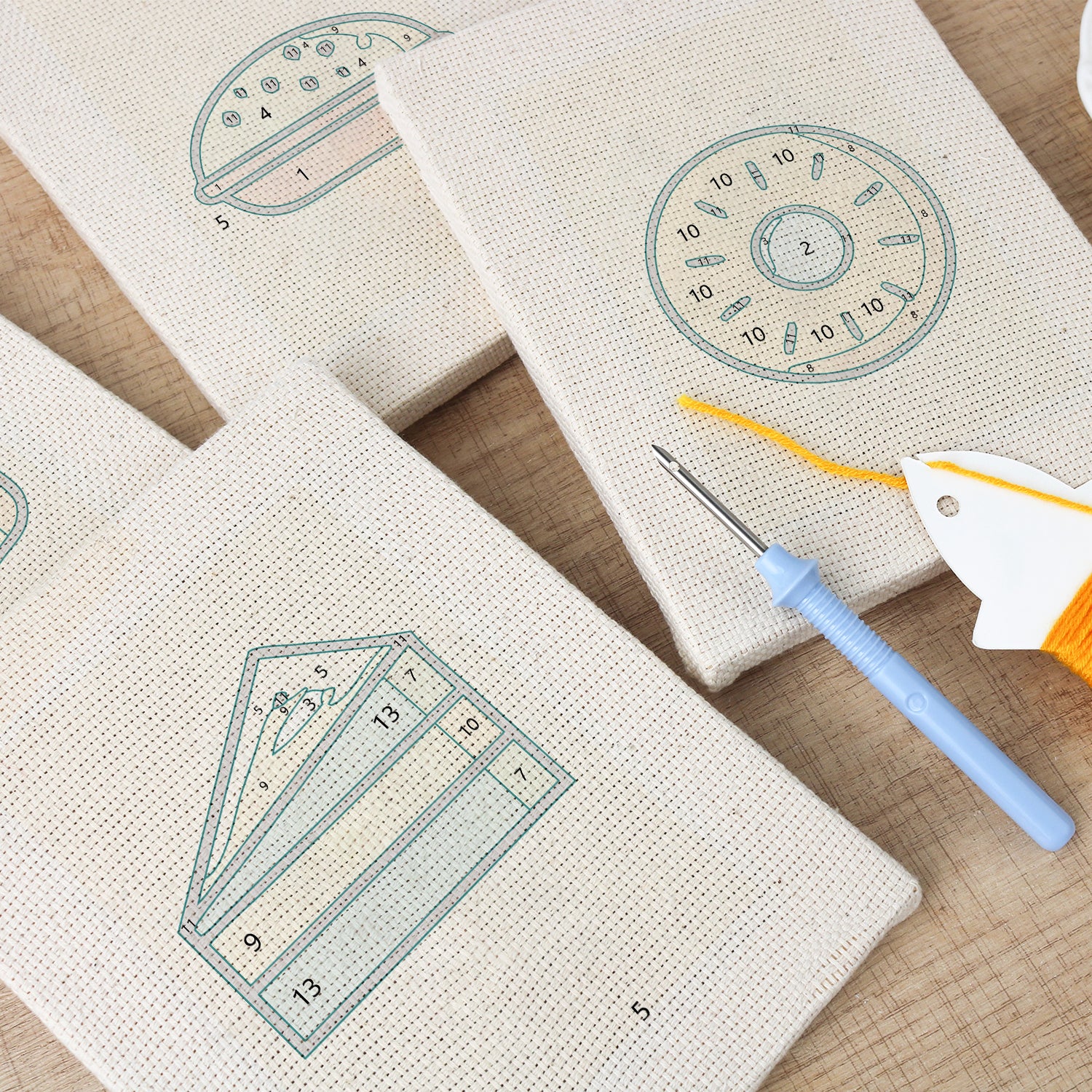 Snacks & Desserts 27 | Mini Punch Needle Kit