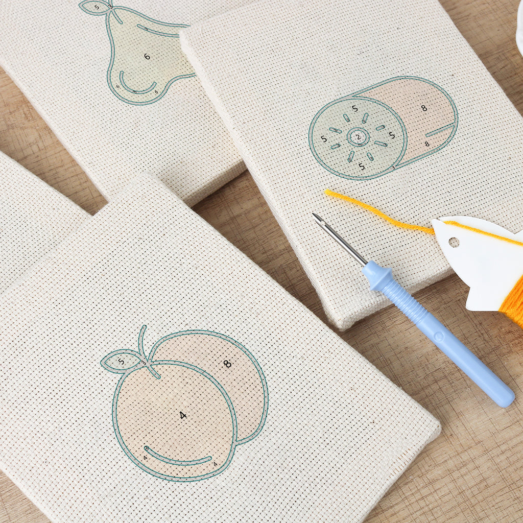 Fruits & Vegetables 5 | Mini Punch Needle Kit
