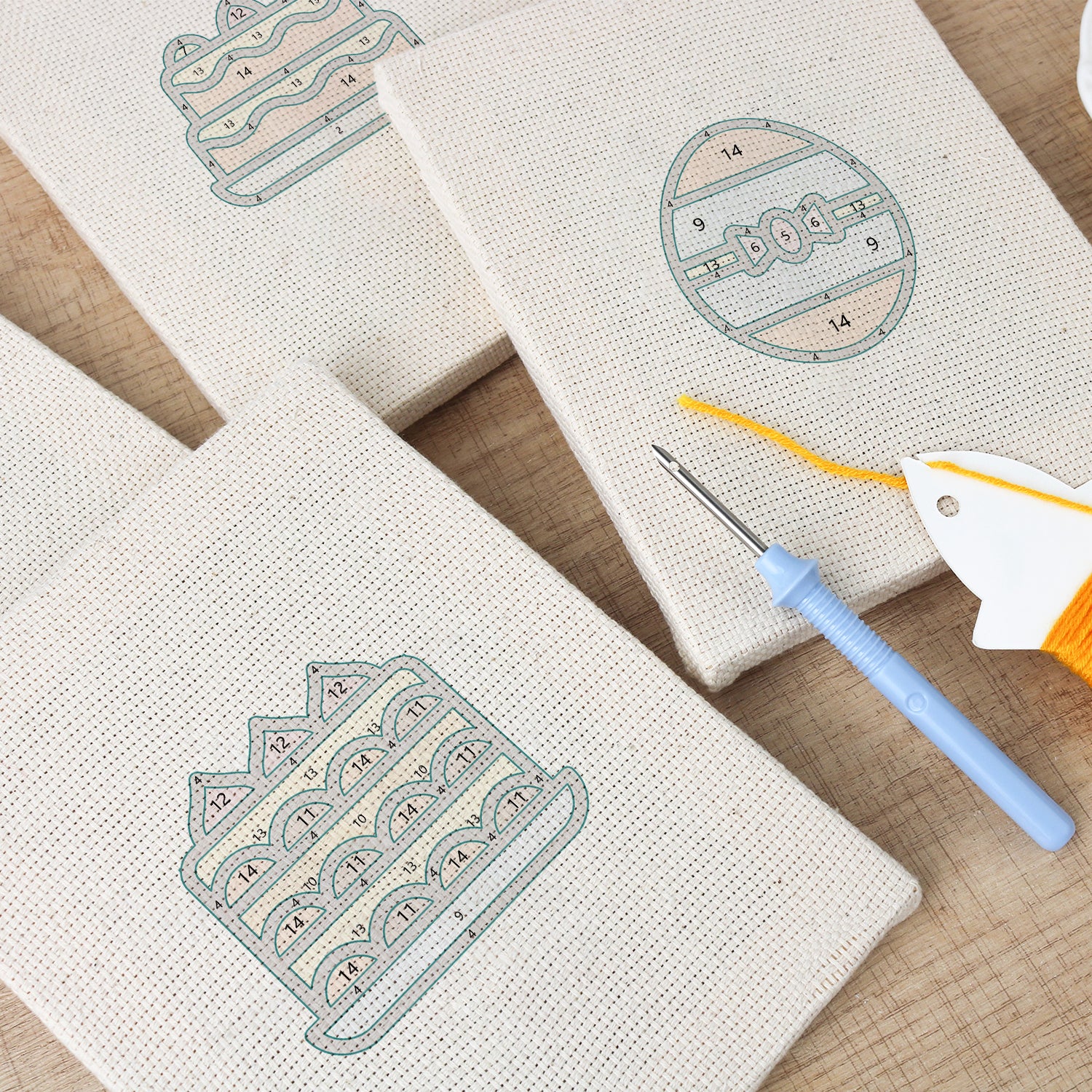 Snacks & Desserts 11 | Mini Punch Needle Kit
