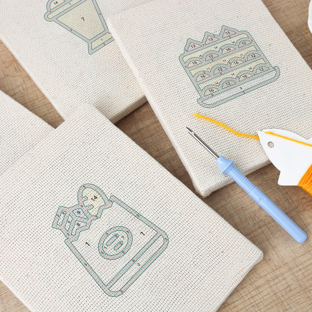 Snacks & Desserts 16 | Mini Punch Needle Kit