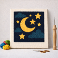 Punch Needle – Moon and Stars