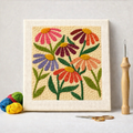 Punch Needle – Colorful Wildflowers