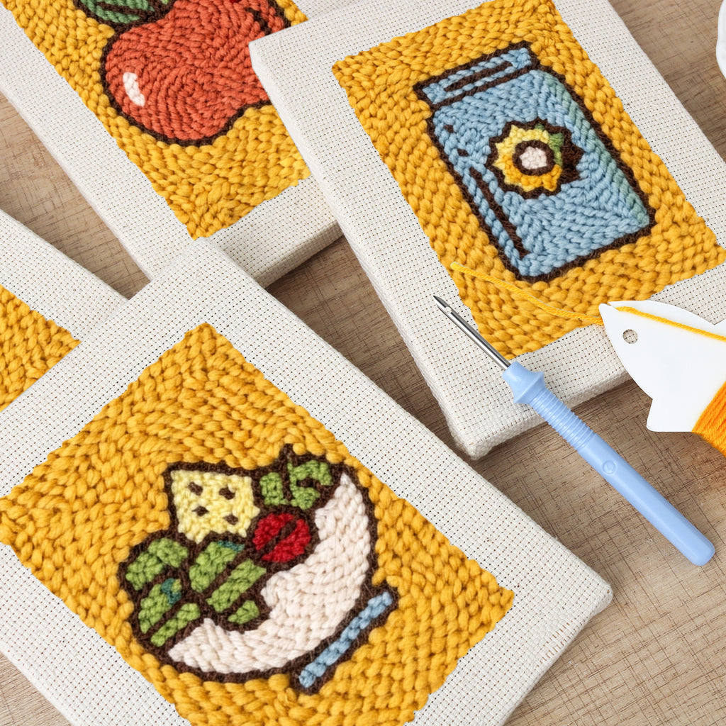 Snacks & Desserts 22 | Mini Punch Needle Kit