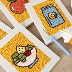 Snacks & Desserts 22 | Mini Punch Needle Kit