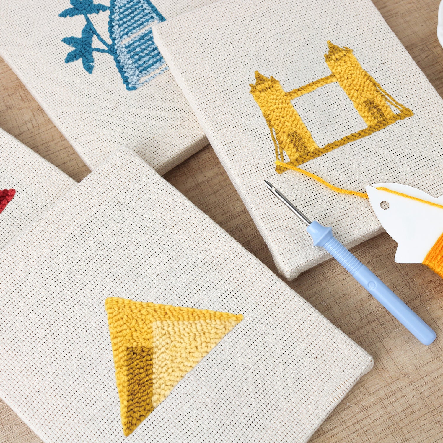 Travel & Landmarks 1 | Mini Punch Needle Kit