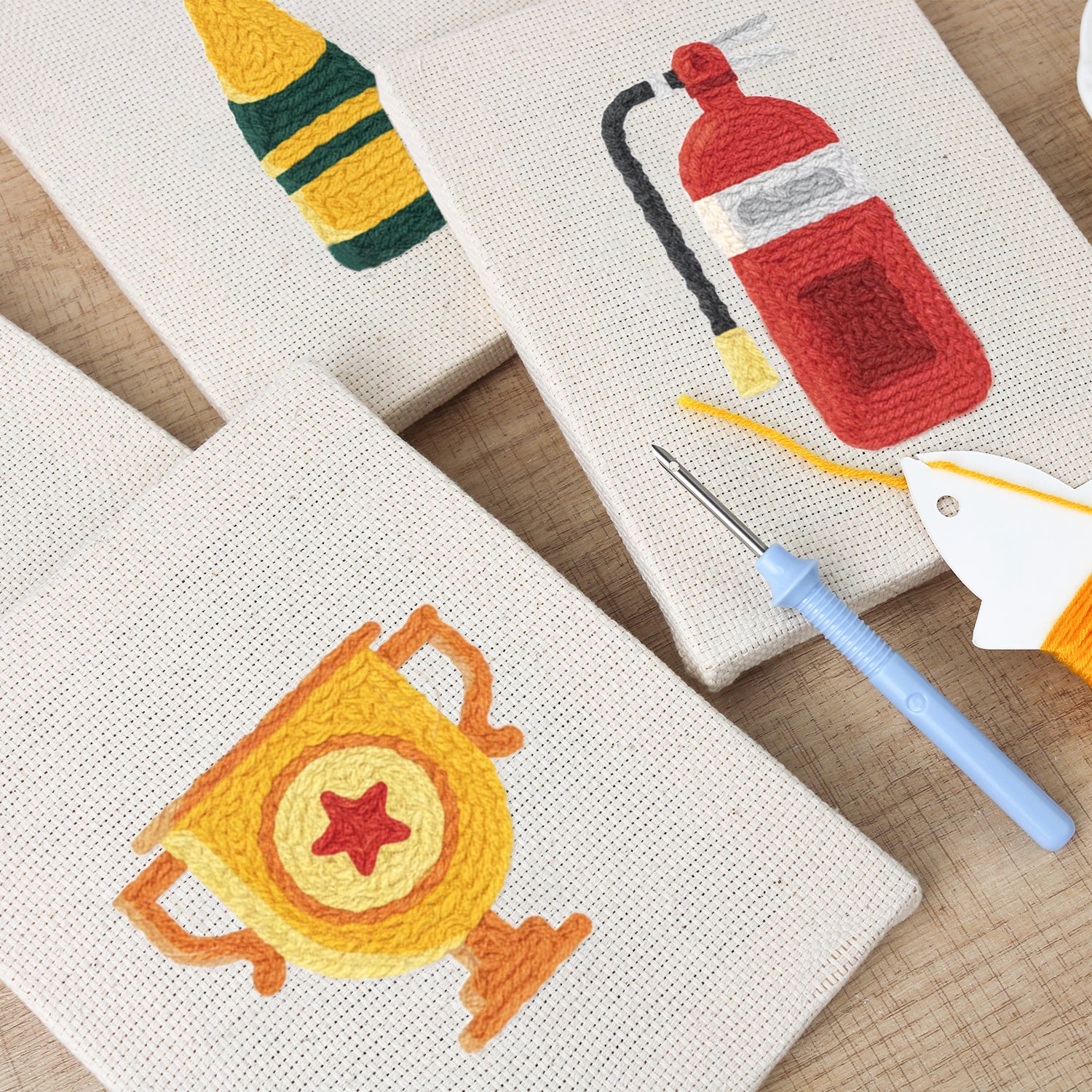 Everyday Objects 1 | Mini Punch Needle Kit