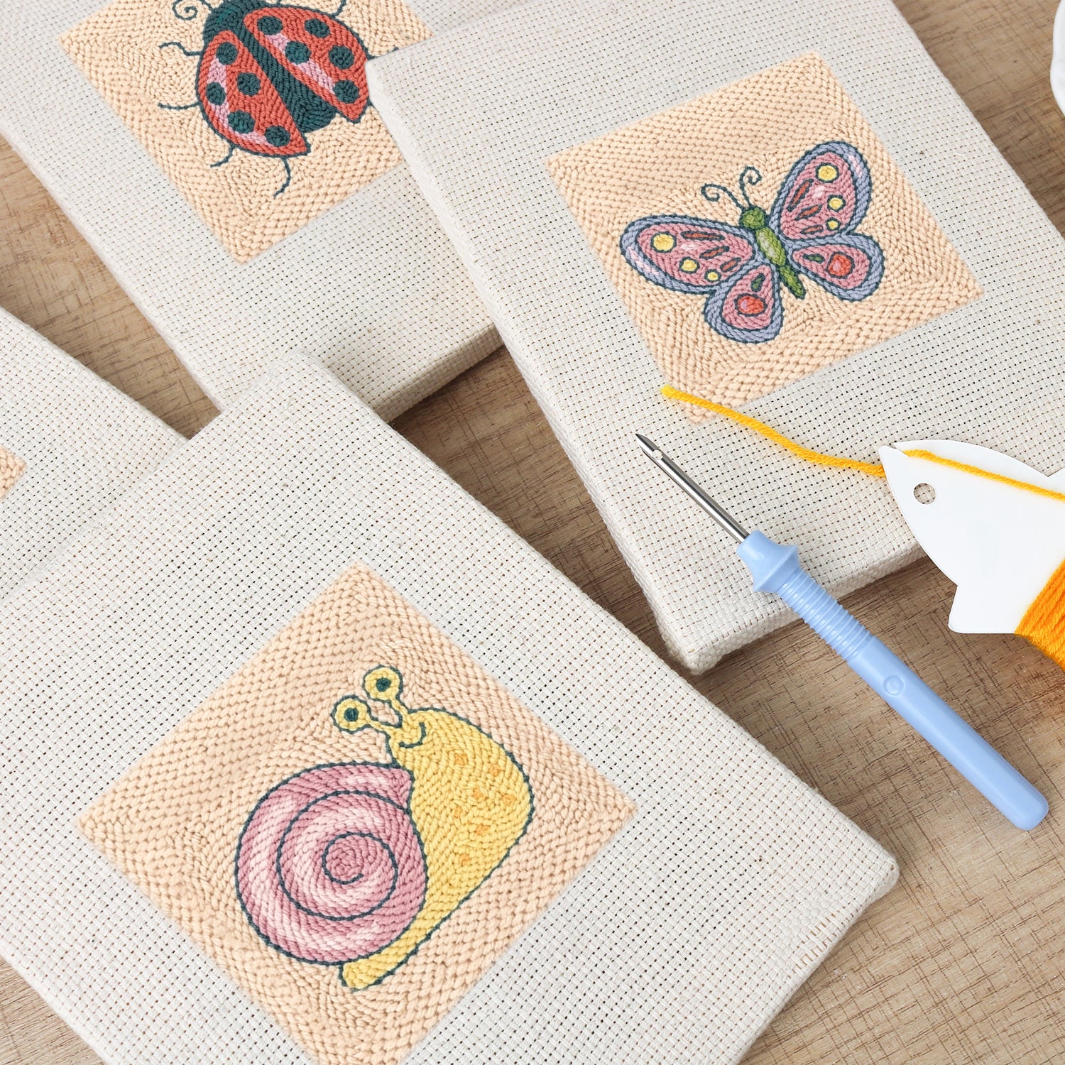 Animals & Nature 1 | Mini Punch Needle Kit