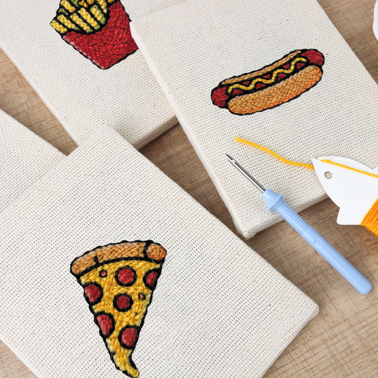 Fast Food 5 | Mini Punch Needle Kit