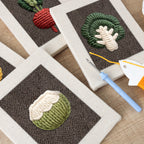 Fruits & Vegetables 18 | Mini Punch Needle Kit
