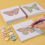 6 Mini Paintings | Butterfly Set