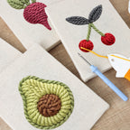 Fruits & Vegetables 12 | Mini Punch Needle Kit