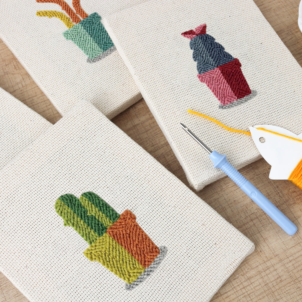 Cactus & Succulents 6 | Mini Punch Needle Kit