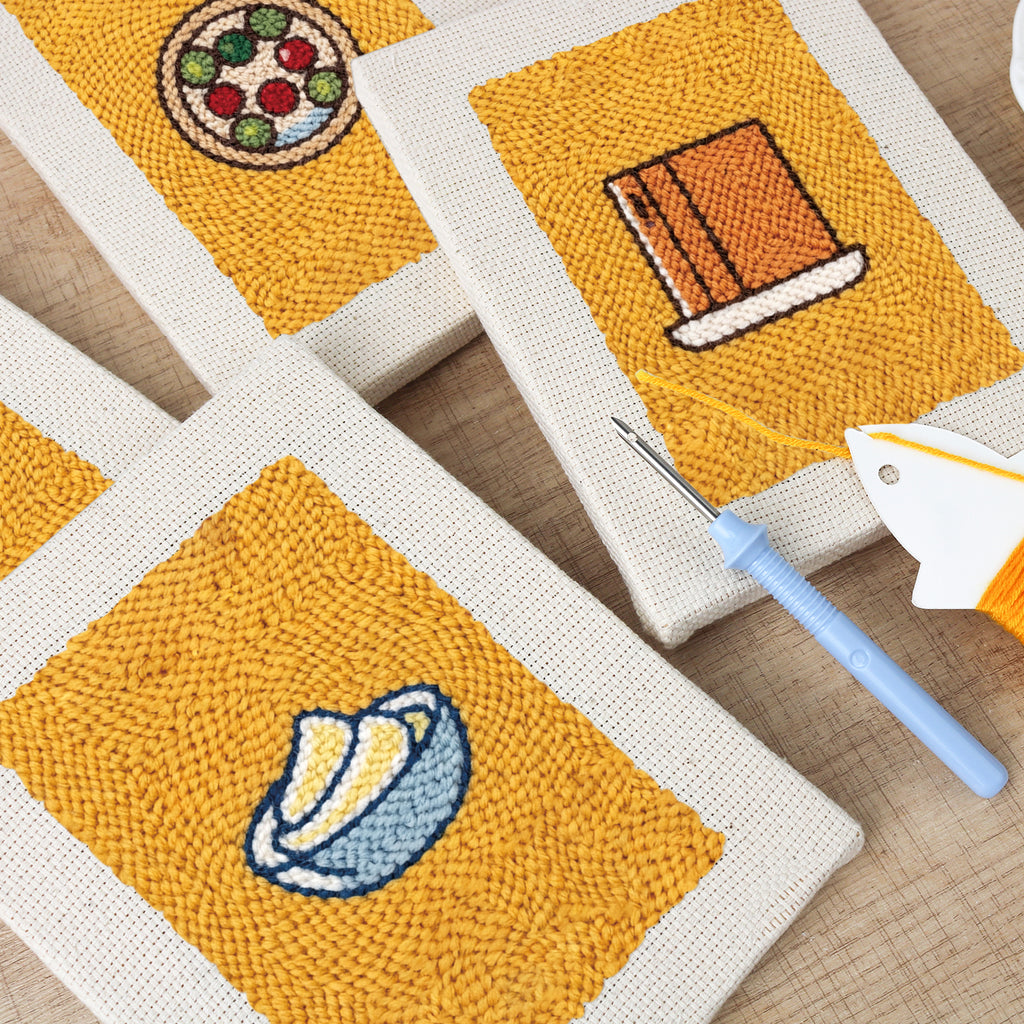 Snacks & Desserts 24 | Mini Punch Needle Kit