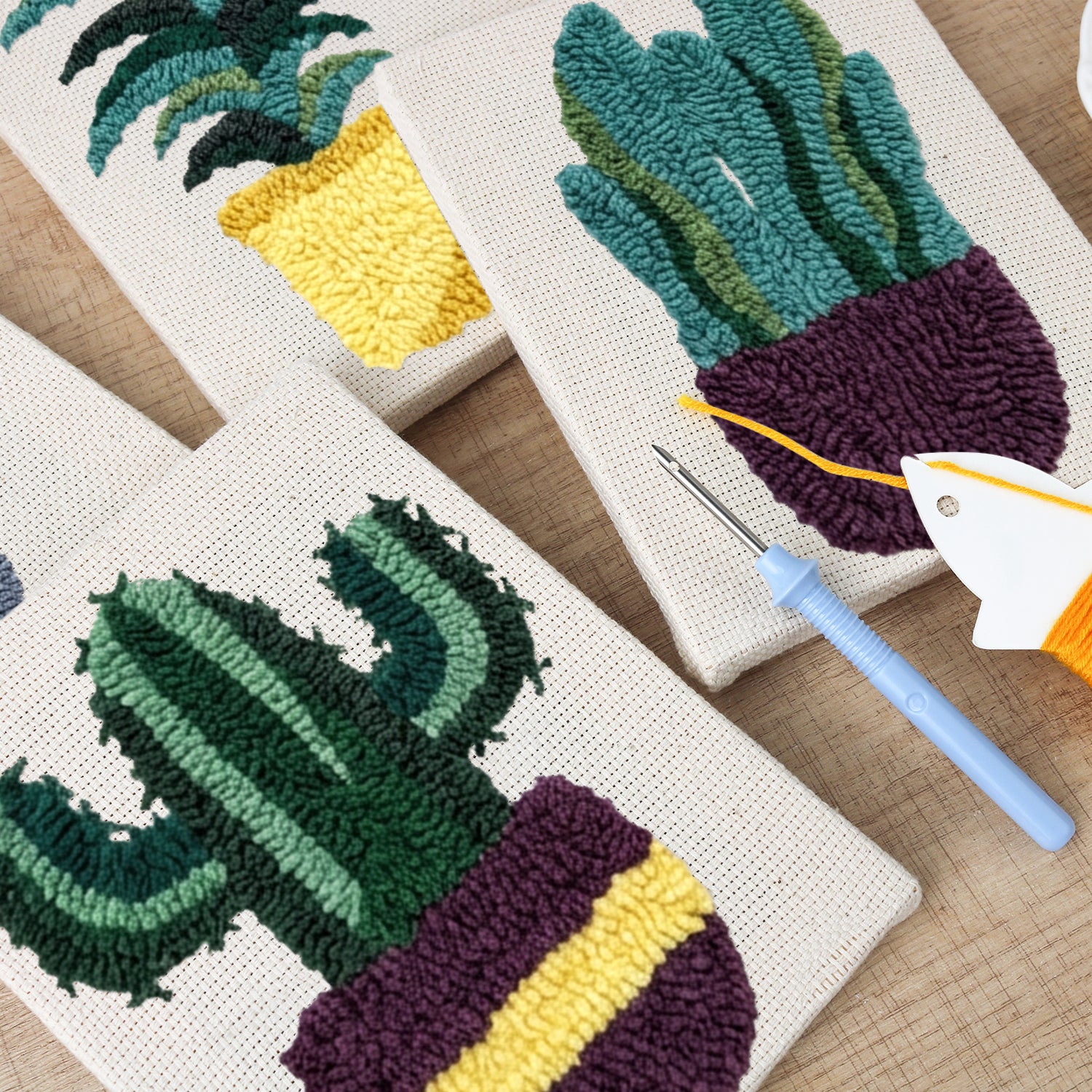 Potted Plants 11 | Mini Punch Needle Kit
