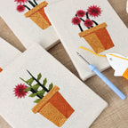 Floral Plants 5 | Mini Punch Needle Kit