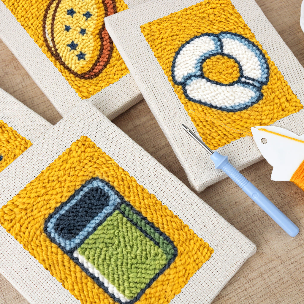 Snacks & Desserts 21 | Mini Punch Needle Kit