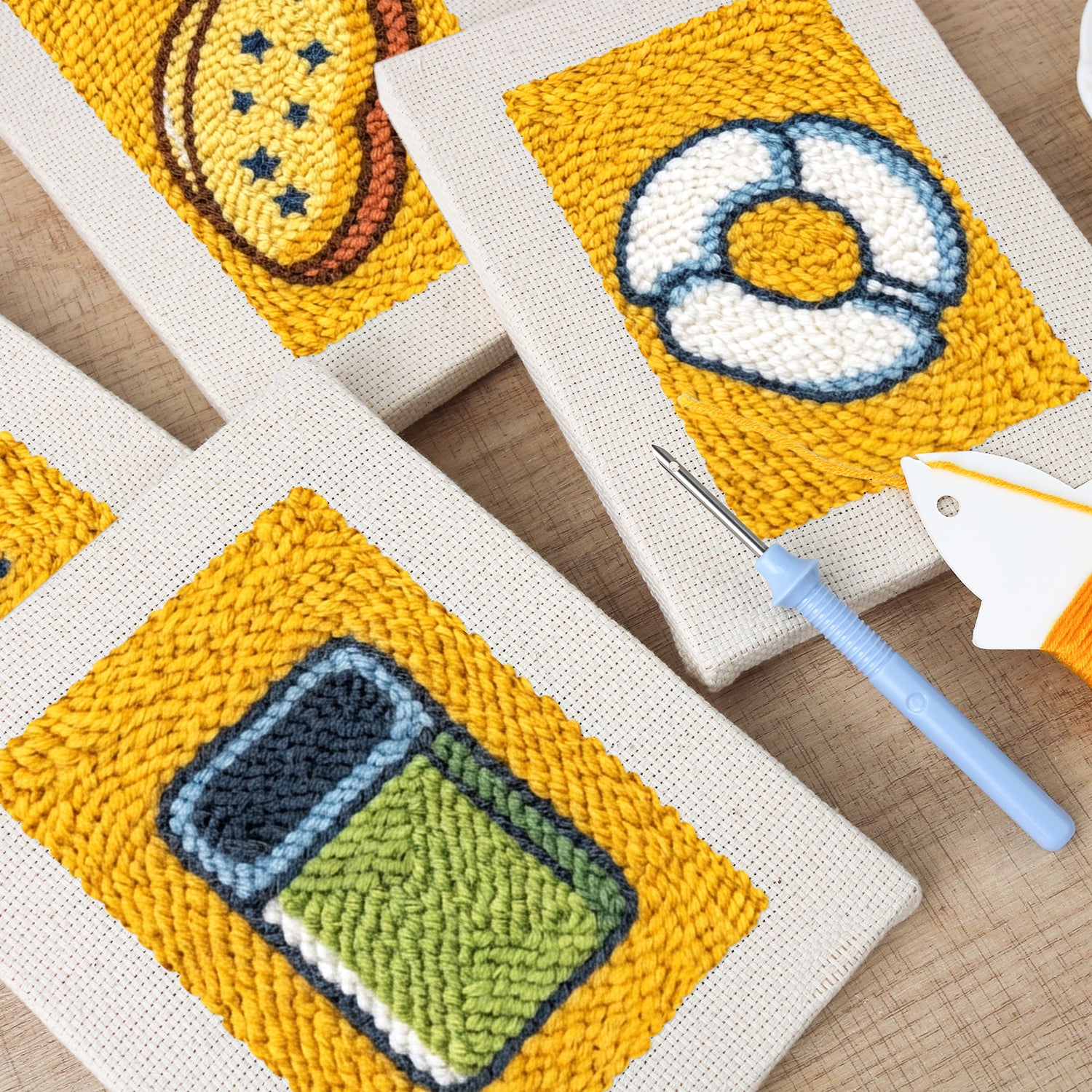 Snacks & Desserts 21 | Mini Punch Needle Kit