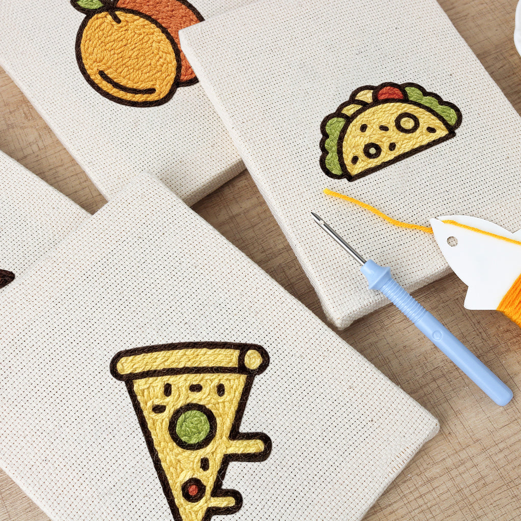 Fast Food 9 | Mini Punch Needle Kit