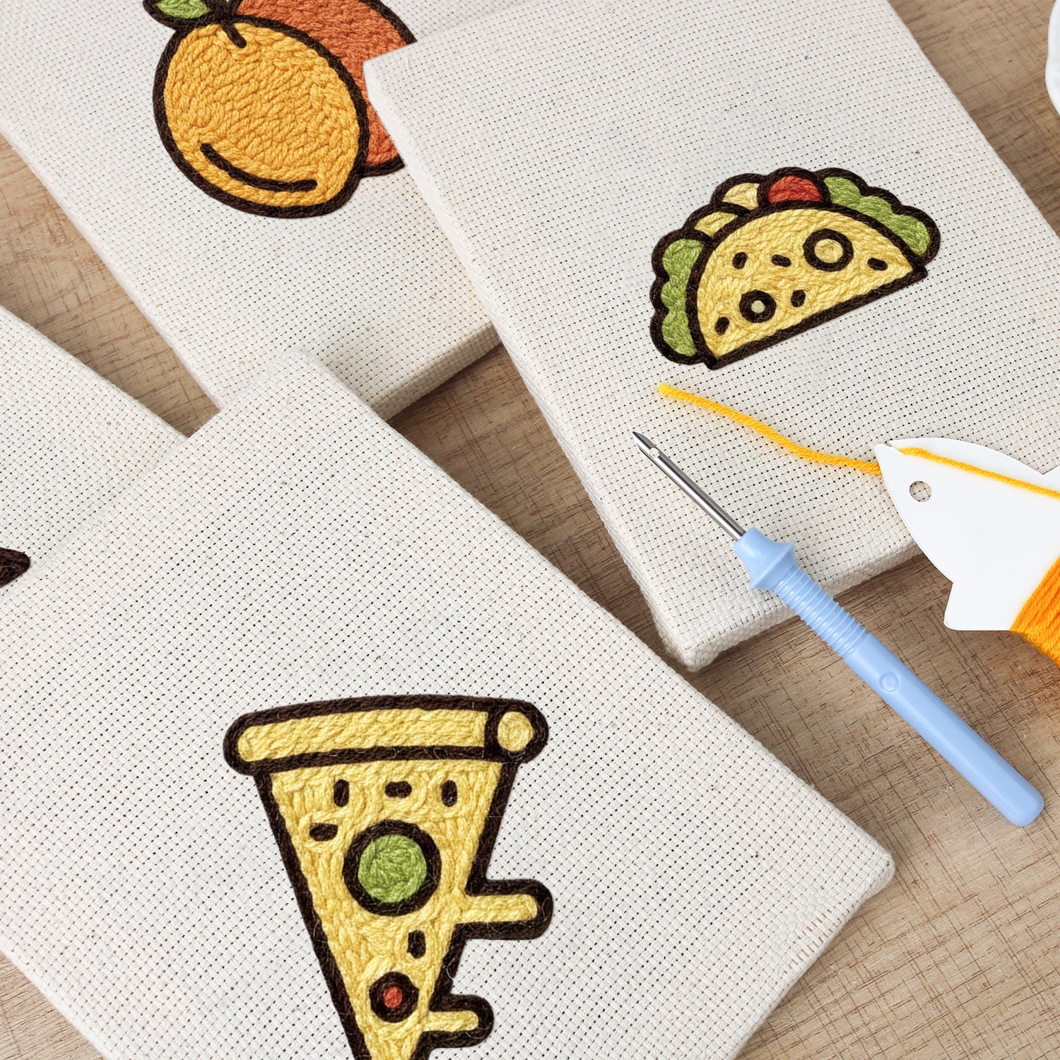 Fast Food 9 | Mini Punch Needle Kit