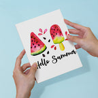 6 Mini Paintings - Summer Melon Set