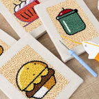 Fast Food 1 | Mini Punch Needle Kit