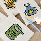 Fast Food 4 | Mini Punch Needle Kit