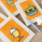 Snacks & Desserts 4 | Mini Punch Needle Kit